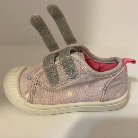 Cat and jack Toddler Parker Daisy Print Sneakers size 5 - Picture 7 of 9